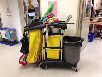 janitorial cart